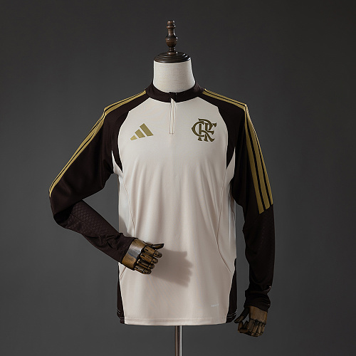 Flamengo 26/27 Manga longa Training uniform Apricot S-XXL