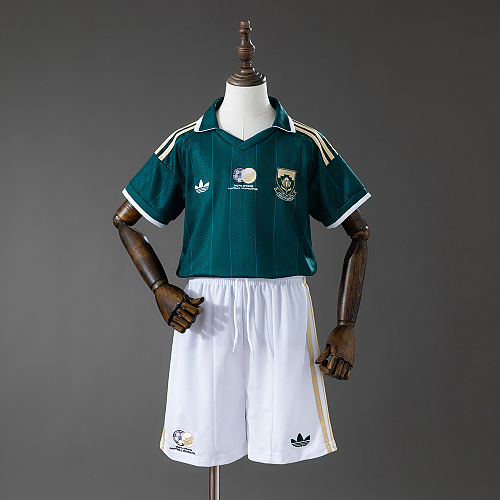 South Africa 2026 Visitante Kit infantil Tamanho 16-28