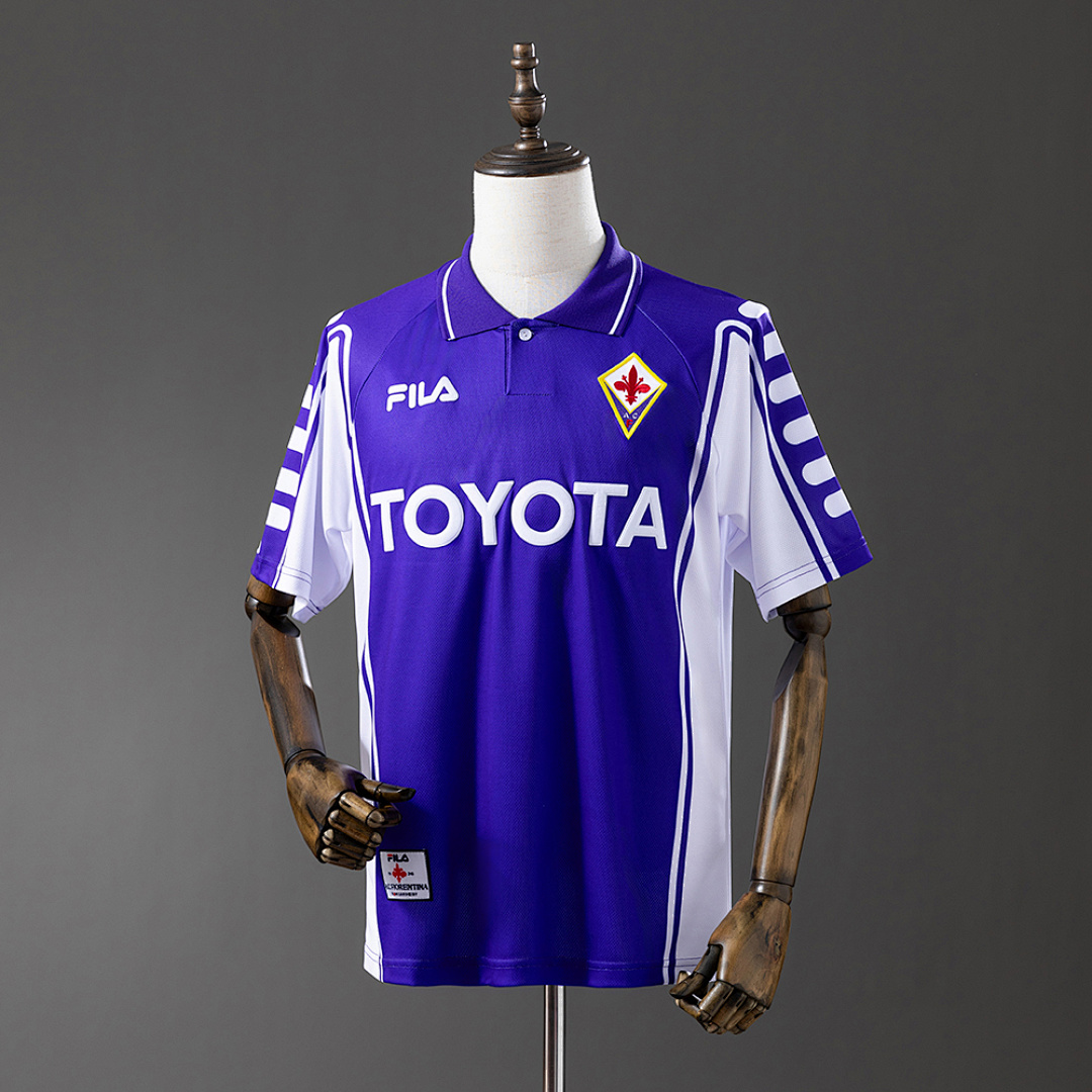 Retrô 99/00 Fiorentina Titular S-XXL, foto 1