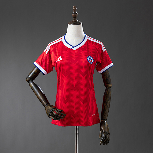 Chile 2026 Titular Feminina Camisa S-XXL
