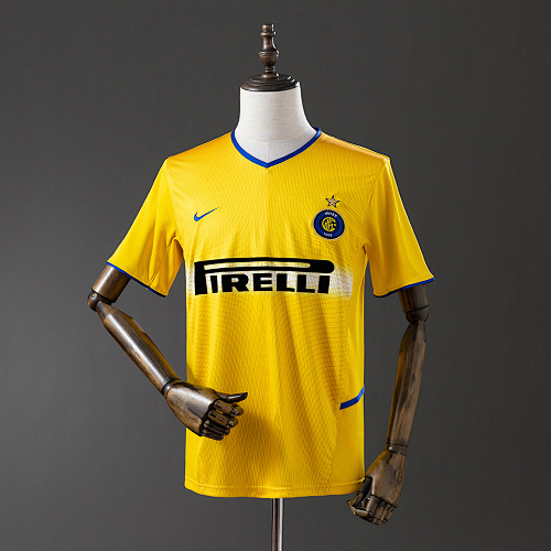 Retrô 02/03 Inter Milan Terceira S-XXL