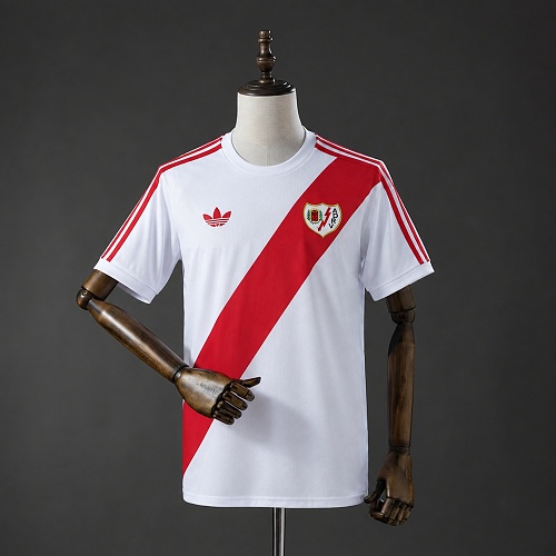 Retrô Rayo Vallecano 77/79 Titular Camisa S-XXL