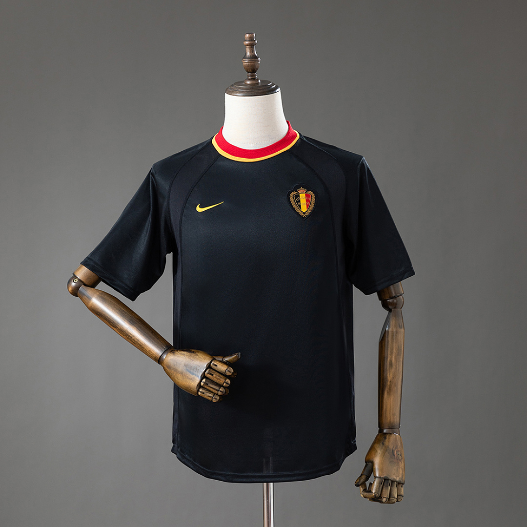 Belgium 2000 Visitante Retrô Camisa S-XXL, foto 1