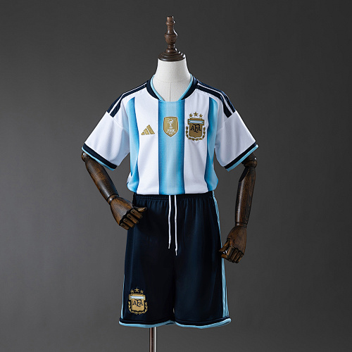 Argentina 2026 Titular Kit infantil Tamanho 16-28