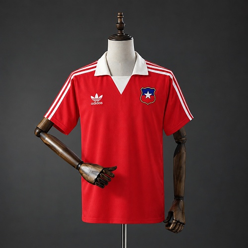 Chile 1982 Titular Retrô Camisa S-XXL