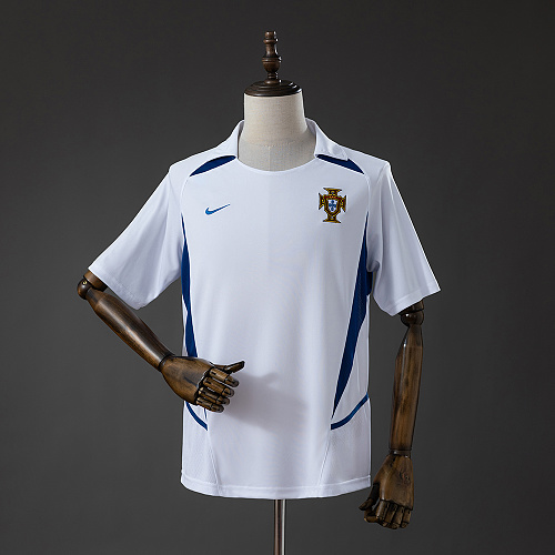 Portugal 2002 Visitante Retrô Camisa S-XXL