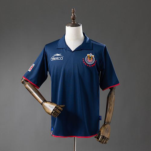 Chivas de Guadalajara 03/04 Visitante Retrô Camisa S-XXL