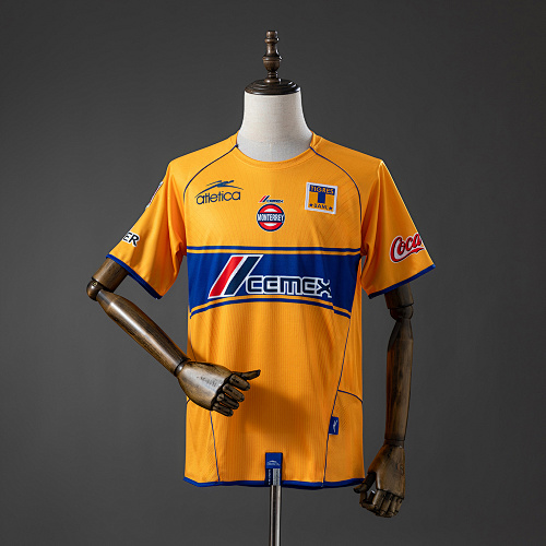 Tigres UANL 05/06 Titular Retrô Camisa S-XXL