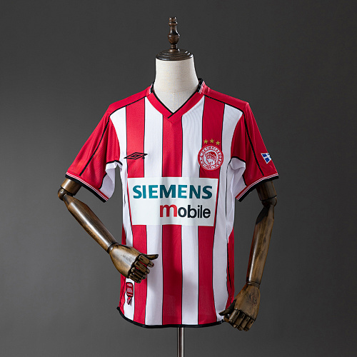 Olympiacos 02/03 Titular Retrô Camisa S-XXL