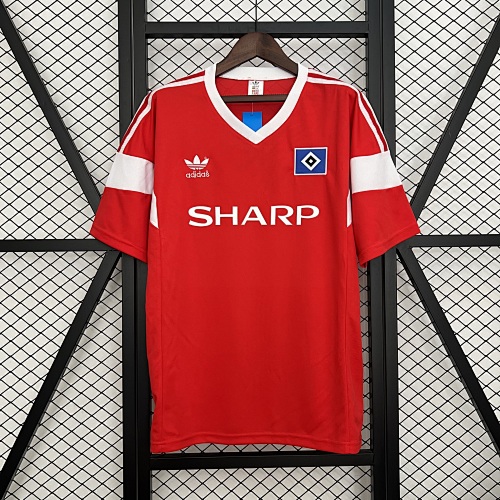 Retrô Hamburg 1988 Red S-XXL