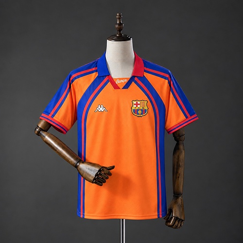 Barcelona 1998 Visitante Retrô Camisa S-XXL