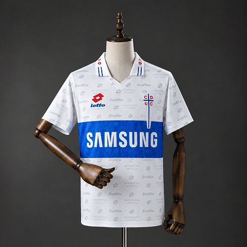 Deportivo Universidad Católica 1996 Terceira Retrô Camisa S-XXL