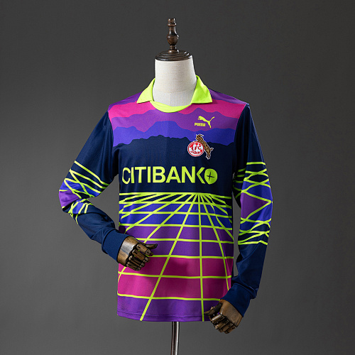 Köln 91/92 Goleiro Long Sleeves Retrô Camisa S-XXL