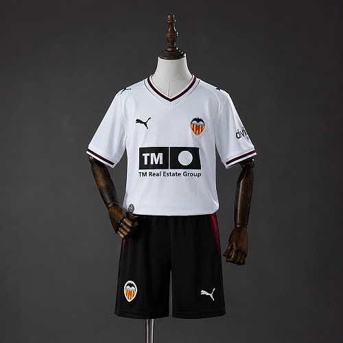 Valencia 26/27 Titular Kids kit Tamanho 16-28