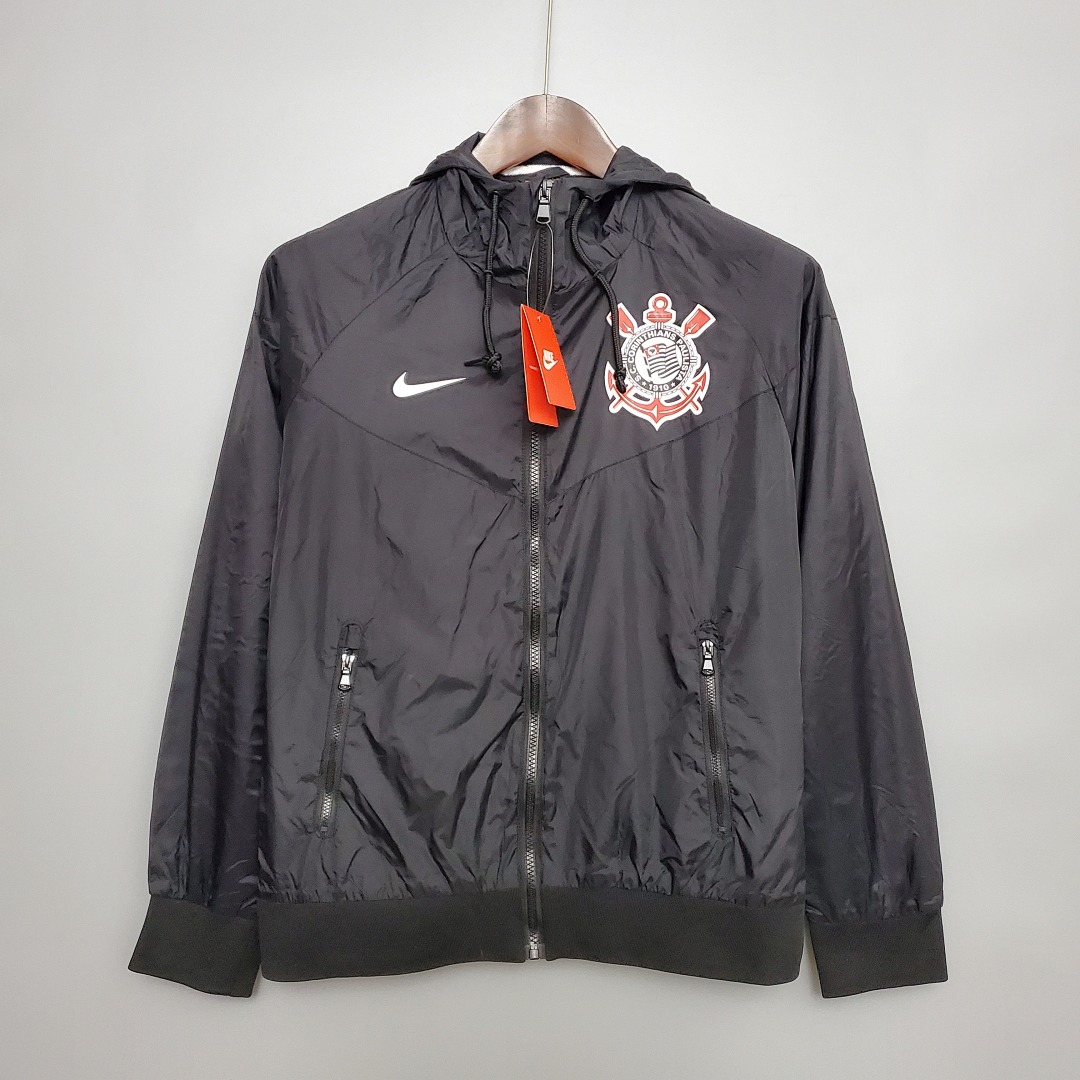 21/22 Windbreaker Corinthians Black S-XXL, foto 1