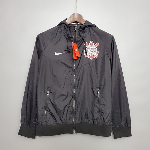 21/22 Windbreaker Corinthians Black S-XXL