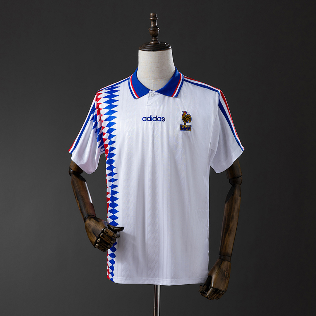 France 1994 Visitante Retrô Camisa S-XXL, foto 1