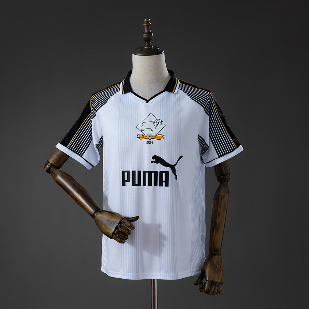 Derby County 95/96 Titular Retrô Camisa S-XXL, foto 1