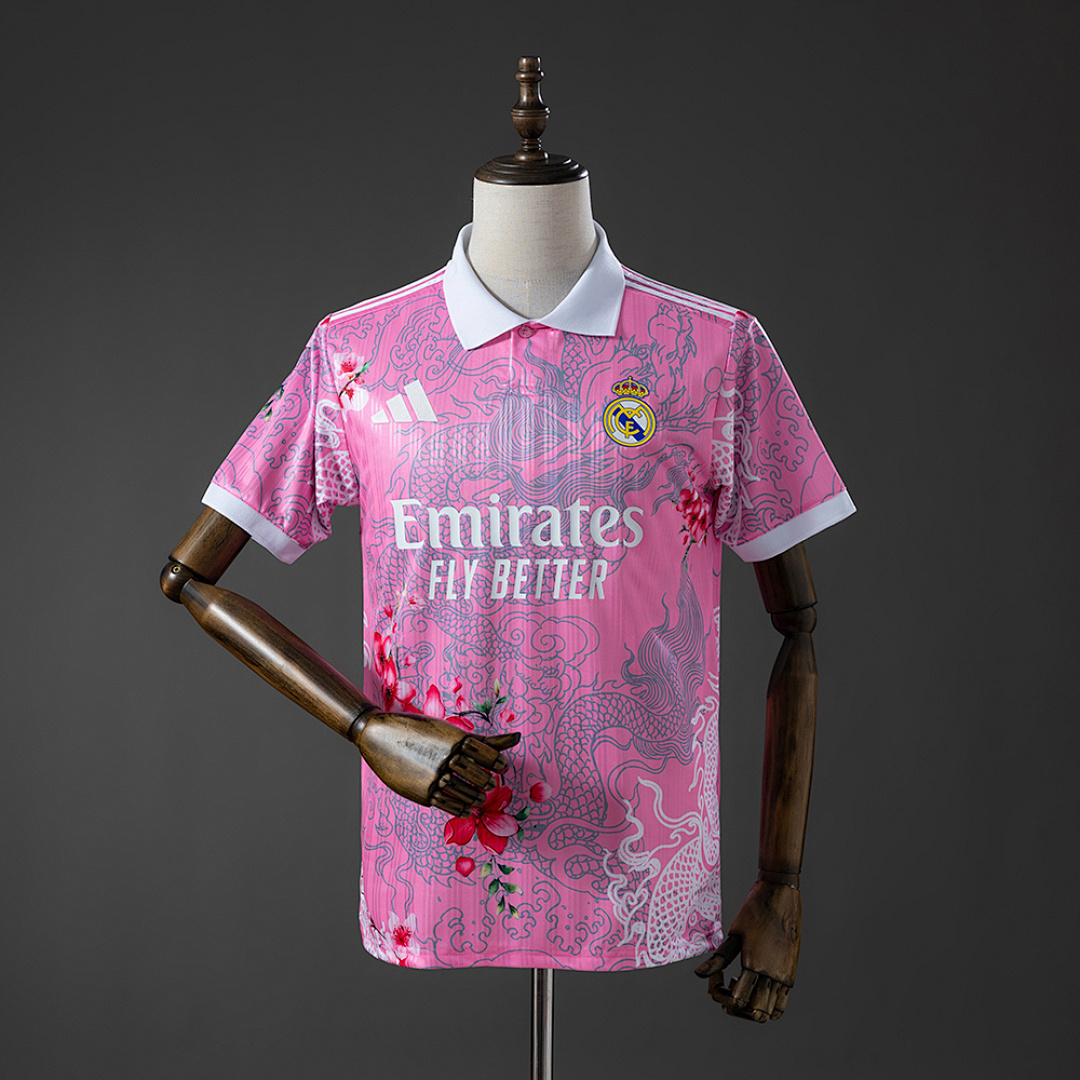 Real Madrid 25/26 Edição especial - Pink Camisa S-XXL, foto 1