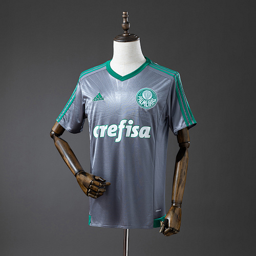 Palmeiras 16/17 Champions Commemorative Edition Silver Retrô Camisa S-4XL