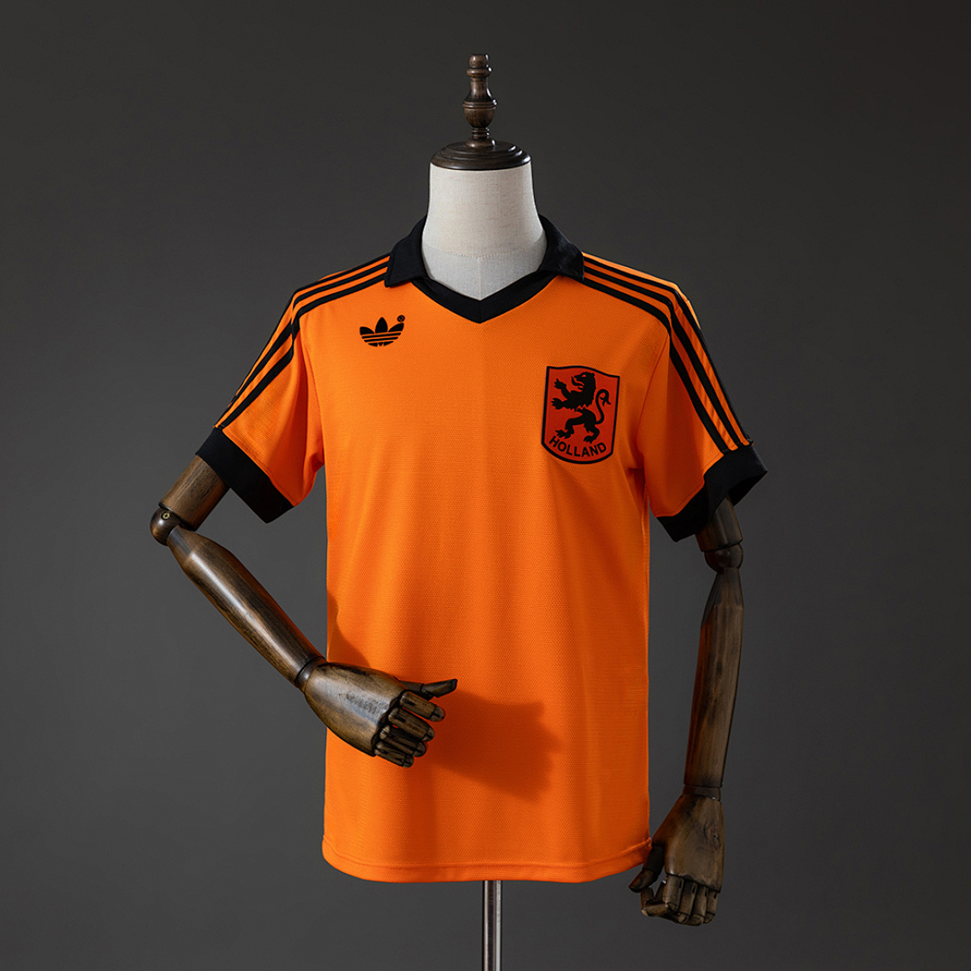 Netherlands 78/80 Titular Retrô Camisa S-XXL, foto 1