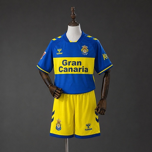 UD Las Palmas 26/27 Visitante Kids Kit Tamanho 16-28