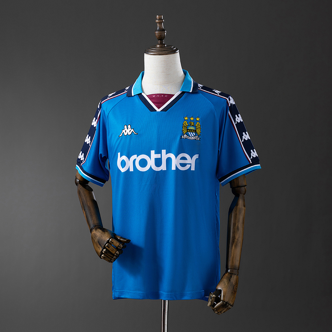 Retrô Manchester City 97/99 Titular S-XXL, foto 1
