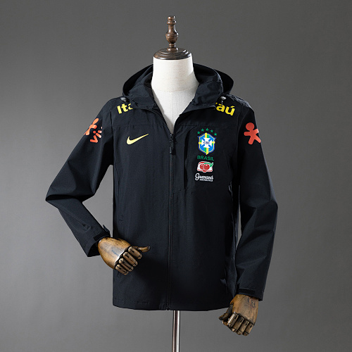 Brazil Windproof Jacket - Black S-XXL