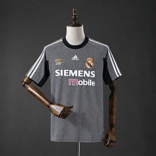 Real Madrid 02/03 Goleiro Retrô Camisa S-XXL