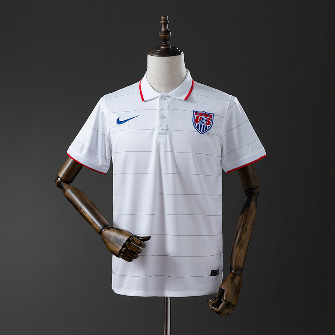 United States 2014 Titular Retrô Camisa S-XXL, foto 1