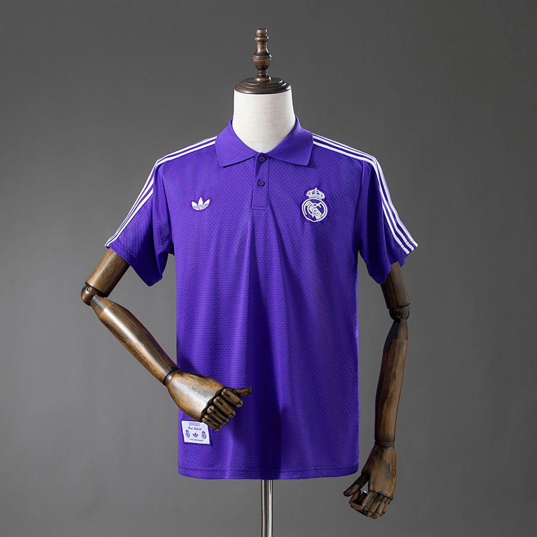 Real Madrid 25/26 POLO - Purple S-XXL, foto 1
