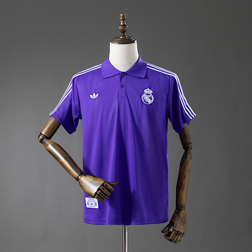 Real Madrid 25/26 POLO - Purple S-XXL