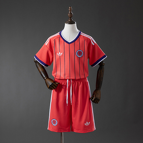 Scotland 2026 Visitante Kit infantil Tamanho 16-28