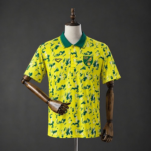 Retrô Norwich City 92/94 Titular Camisa S-XXL