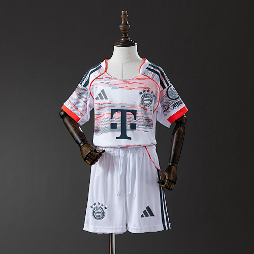 25/26 kids Bayern Munich Visitante Tamanho: 16-28