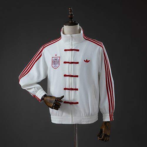 Spain CNY Tang Jacket Red S-XXL