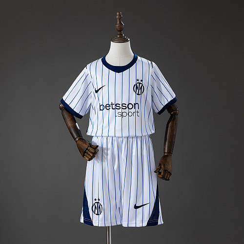 Inter Milan 26/27 Visitante Kit infantil Tamanho 16-28