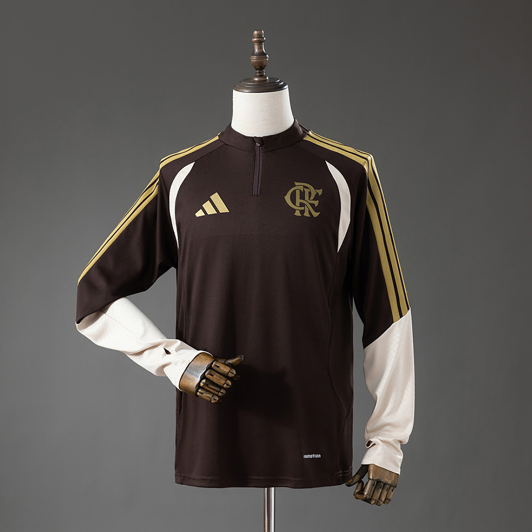 Flamengo 26/27 Manga longa Training uniform Brown S-XXL, foto 1