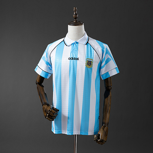 Argentina 1996/97 Titular Retrô Camisa S-XXL