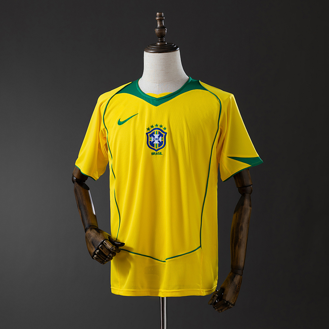 Retrô 2004/06 Brazil homeS-XXL, foto 1