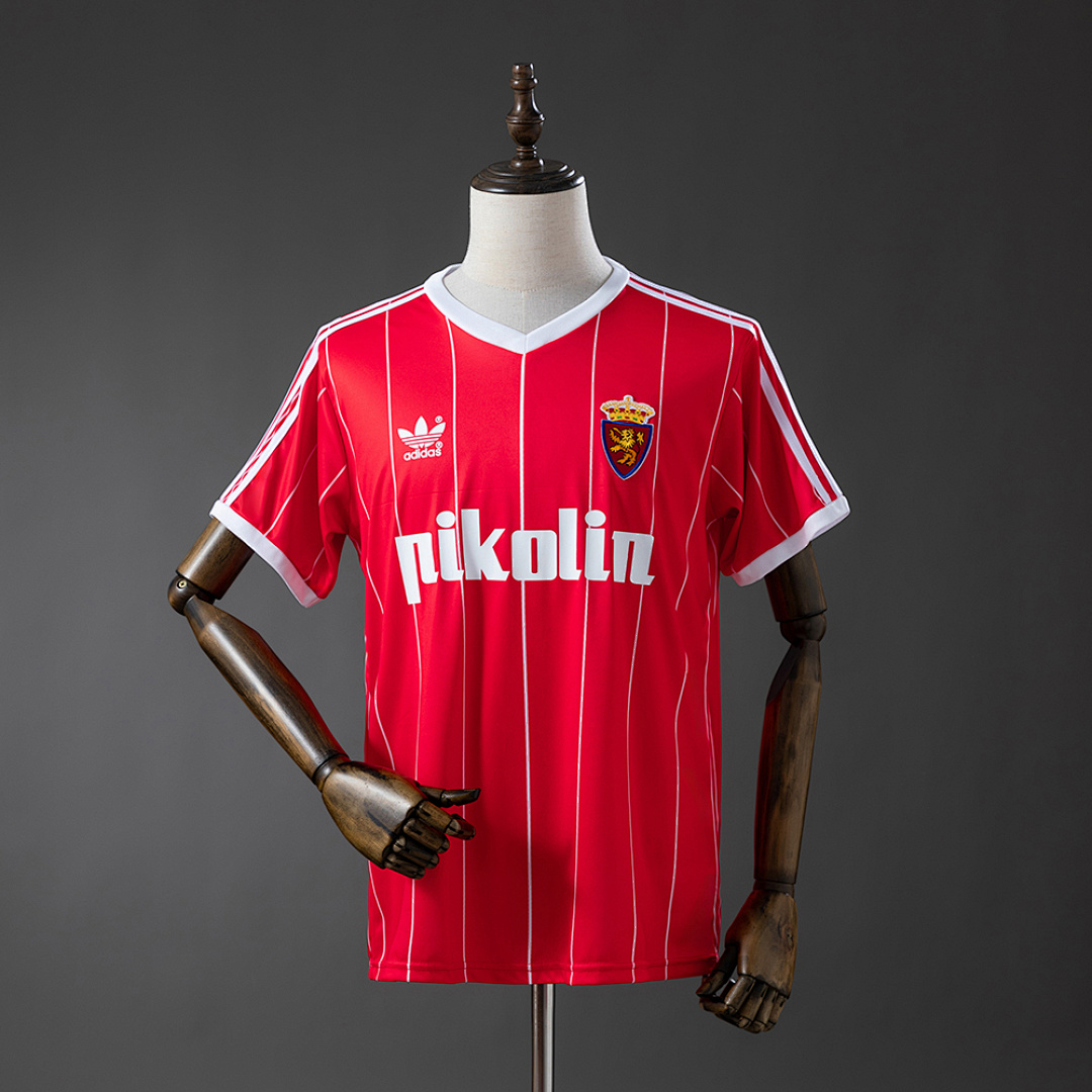 Zaragoza 83/84 Visitante Retrô Camisa S-XXL, foto 1