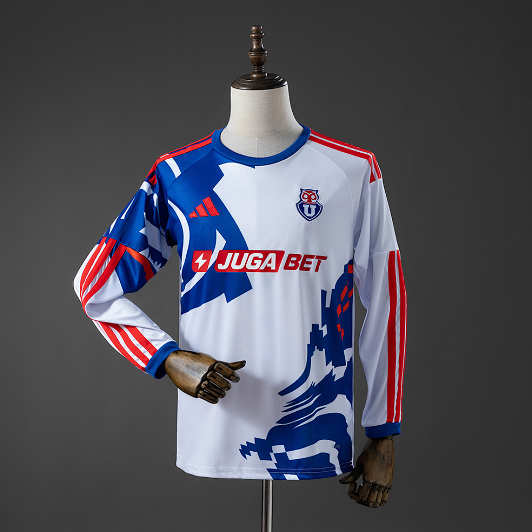 Universidad de Chile 26/27 Visitante Manga longa Camisa S-XXL, foto 1