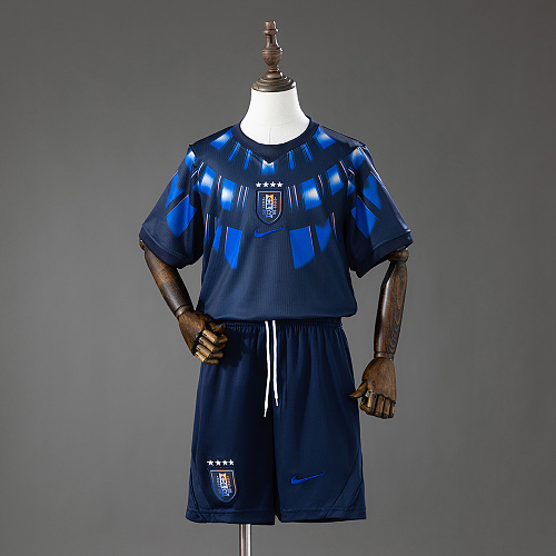Uruguay 2026 Visitante Kit infantil Tamanho 16-28