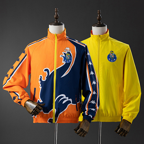 Porto Reversible Jacket Windbreaker - Orange & Yellow S-XXL
