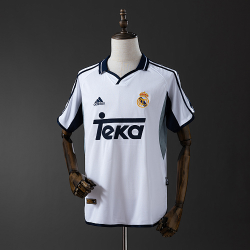 Retrô Real Madrid 00/01 Titular S-XXL