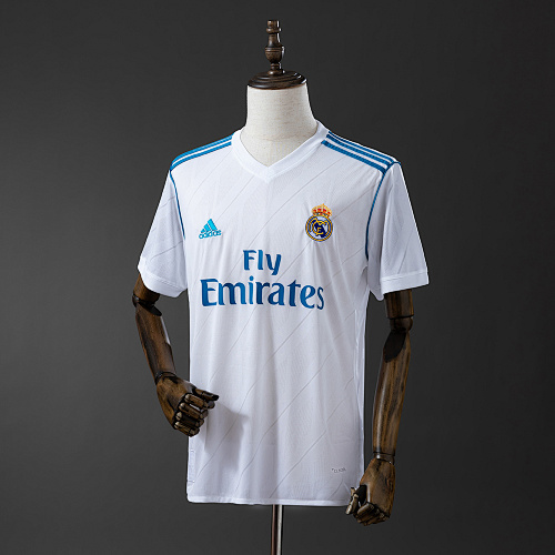 Retrô 17/18 Real Madrid Titular S-XXL