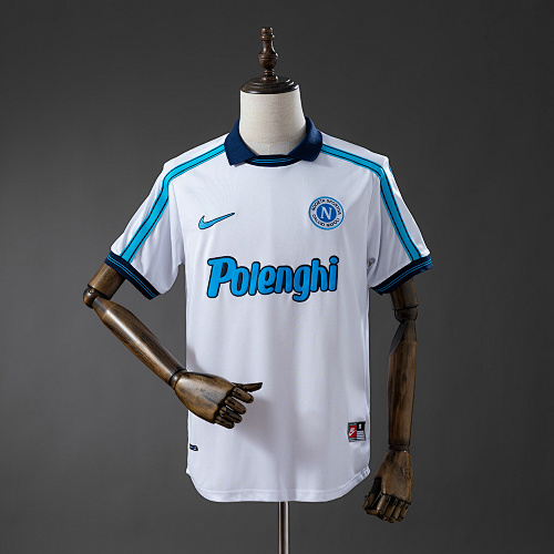 Napoli 98/99 Visitante Retrô Camisa S-XXL