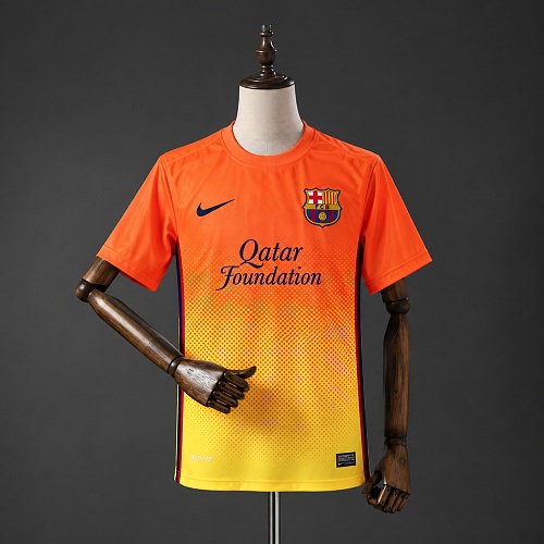 Barcelona 12/13 Visitante Retrô Camisa S-XXL