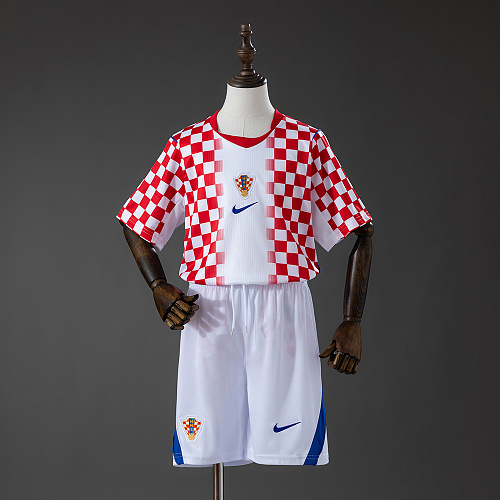 Croatia 2026 Titular Kit infantil Tamanho 16-28