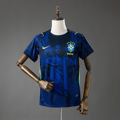 Brazil 2026 Jesus Edition - Blue Camisa S-4XL